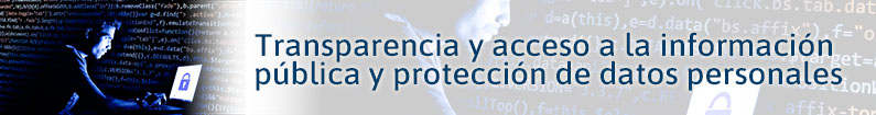 Banner - Transparencia, acceso a la información pública y protección de datos personales